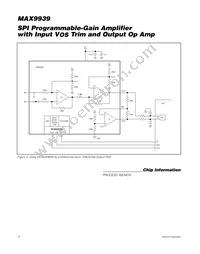 MAX9939AUB/GG8 Datasheet Page 12