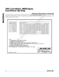MAX9945AUA+ Datasheet Page 12
