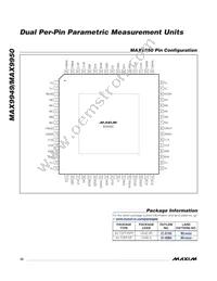 MAX9950DCCB+D Datasheet Page 22