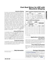 MAX9957DCCB+D Datasheet Page 17