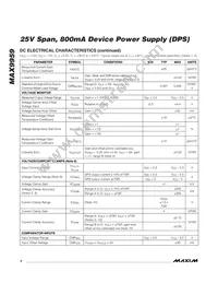 MAX9959DCCQ+D Datasheet Page 4