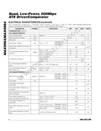 MAX9963AJCCQ+D Datasheet Page 6