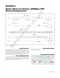 MAX9972ACCS+D Datasheet Page 20
