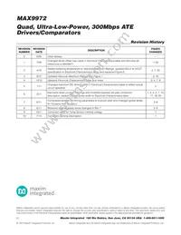 MAX9972ACCS+D Datasheet Page 22