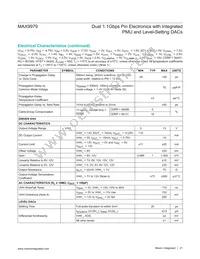 MAX9979KCTK+D Datasheet Page 21