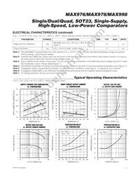 MAX998C/D-W Datasheet Page 3