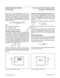 MAXM15064AMB+ Datasheet Page 18