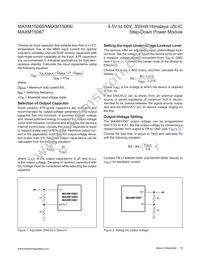 MAXM15067AMB+ Datasheet Page 19