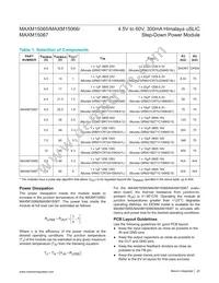 MAXM15067AMB+ Datasheet Page 20