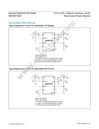 MAXM15067AMB+ Datasheet Page 23