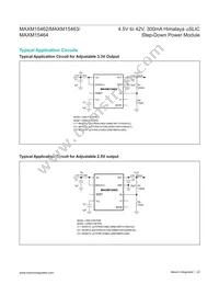 MAXM15462AMB+ Datasheet Page 22