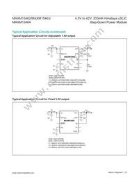 MAXM15462AMB+ Datasheet Page 23