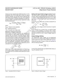 MAXM15467AMB+ Datasheet Page 19