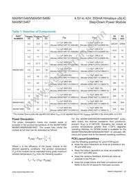 MAXM15467AMB+ Datasheet Page 20