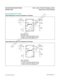 MAXM15467AMB+ Datasheet Page 23