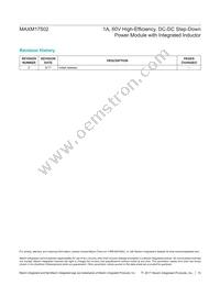 MAXM17502ALI+T Datasheet Page 15