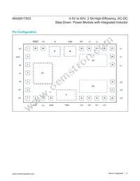 MAXM17503ALJ+T Datasheet Page 11