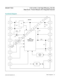 MAXM17503ALJ+T Datasheet Page 13