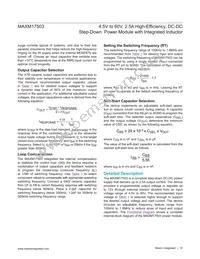 MAXM17503ALJ+T Datasheet Page 16