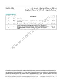 MAXM17503ALJ+T Datasheet Page 20