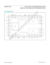 MAXM17504ALJ+T Datasheet Page 11