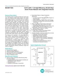 MAXM17505ALJ+T Datasheet Cover