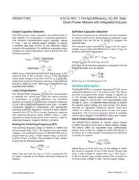 MAXM17505ALJ+T Datasheet Page 16