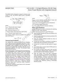 MAXM17505ALJ+T Datasheet Page 18