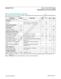 MAXM17515ALI+T Datasheet Page 3