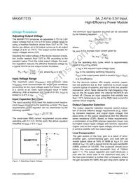 MAXM17515ALI+T Datasheet Page 10