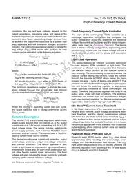 MAXM17515ALI+T Datasheet Page 12