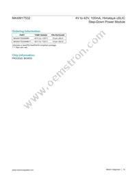 MAXM17532AMB+ Datasheet Page 16