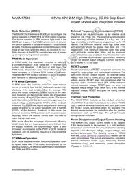 MAXM17543ALJ+T Datasheet Page 15