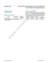 MAXM17543ALJ+T Datasheet Page 17