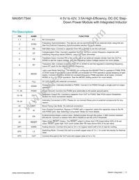 MAXM17544ALJ+T Datasheet Page 11