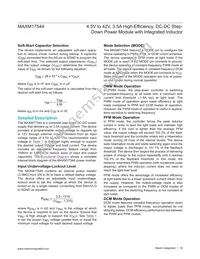 MAXM17544ALJ+T Datasheet Page 16