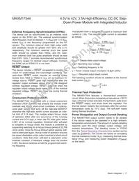 MAXM17544ALJ+T Datasheet Page 17