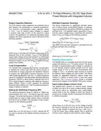 MAXM17545ALJ+T Datasheet Page 15