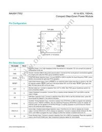 MAXM17552AMB+T Datasheet Page 9