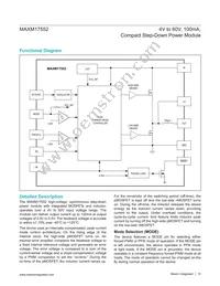 MAXM17552AMB+T Datasheet Page 10