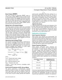 MAXM17552AMB+T Datasheet Page 12
