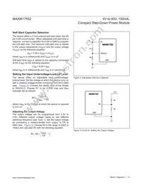 MAXM17552AMB+T Datasheet Page 13