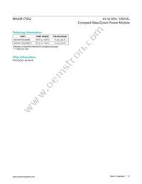 MAXM17552AMB+T Datasheet Page 16