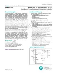 MAXM17574ALC#T Datasheet Cover