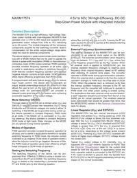 MAXM17574ALC#T Datasheet Page 15