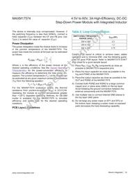 MAXM17574ALC#T Datasheet Page 19