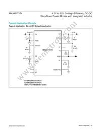 MAXM17574ALC#T Datasheet Page 20