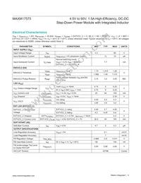 MAXM17575ALI#T Datasheet Page 3