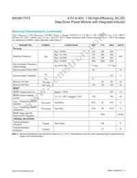 MAXM17575ALI#T Datasheet Page 4