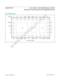 MAXM17575ALI#T Datasheet Page 12